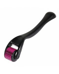 Rouleau massage visage - 13 x 2,5 cm - Noir 