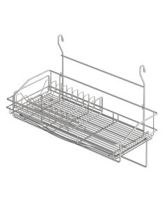 STARAX - porte assiette/verre accro inox s-4020-ss 58cm "580*280*300"