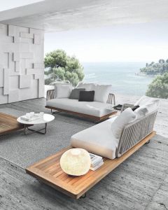 Salon de jardin Artie Jardin S03 - 4 places + 1 table basse