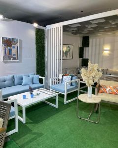 Salon de jardin Artie Jardin S13 - 5 places + 1 table basse