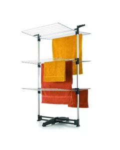 Séchoir à Linge Cyclone 40 M – Gris – 78 x 72 x 137 cm 