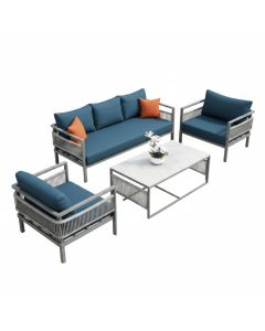 Salon de jardin Oscar - Aluminium - imperméable