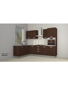 Cuisine d’angle 185-275CM - BRICO KITCHEN-Santana