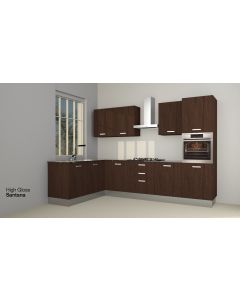 Cuisine d’angle 185-305CM - BRICO KITCHEN-Santana