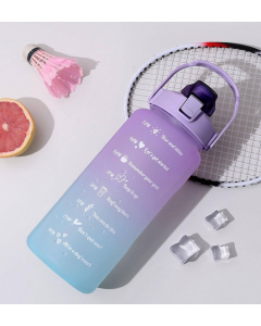 Bouteille Eau avec Marqueur de Temps et Filtre - 1000 ml