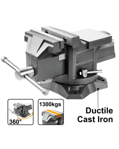 Etau établi acier forgé - 4" - JUSTER