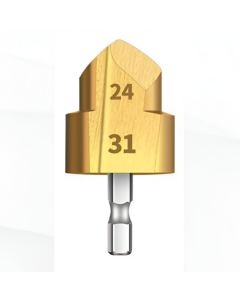 Foret étagé PPR - 3 lames à queue hexagonale - 15-19 mm - JUSTER