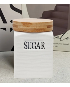 Boîte de rangement en céramique - SUGAR - 009