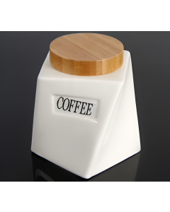 Boîte de rangement en céramique - COFFEE - 001