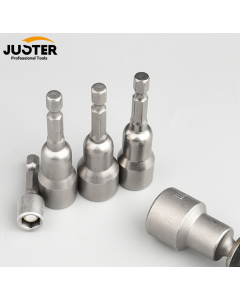 adaptateur pour piquet a vis - adaptateur ecrou magnetique - 8pc - JUSTER