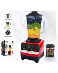 Mixeur Broyeur Robuste Blender 2 en 1 - Blender Mélangeur 2500W 2.5 L - LISIMO