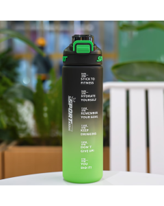 Bouteille eau Sports Bottle - 1000ml - Vert - Noir