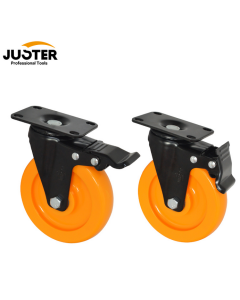 Roue Pivotante avec frein - 100mm - JUSTER