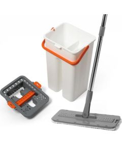 SEAU DE NETTOYAGE FLAT MOP 9L +3 serpillières 