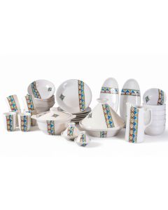 Service à table Margoum - céramique - 35 pièces