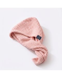Serviette cheveux MON AURA - 47TYF - Rose