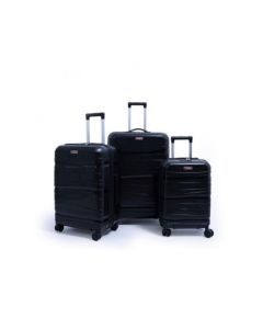Set de trois valises avec roues démontables - Titou -Noir