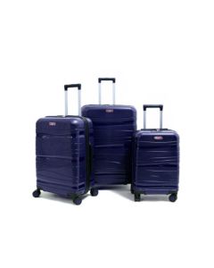 Set de trois valises Brillant - Titou - Bleu marine