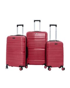 Set de trois valises Brillant - Titou - Rouge