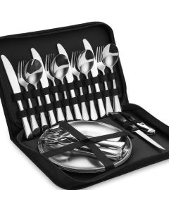 Set de vaisselle de Cuisine pour Le Camping 4 personnes 