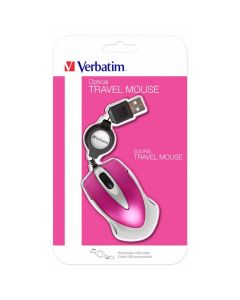 Souris Voyage Verbatim Go Mini Rose - Prix... | Arkan.tn