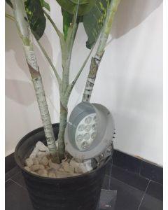 SPOT A PIQUET GRIS COB 6W 6500K 220V IP65