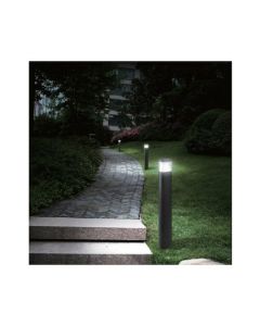 POTEAU EXTERIEUR GRIS 1METRE LED 6W 6500K