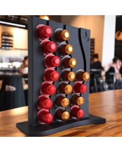 Support capsules Nespresso - Noir - 248x210x90 mm