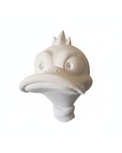 Support casque Duck - plastique - blanc