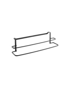 Support de rangement double  pour serviette et torchon LAVA - 38 x 10 x 9 cm
