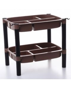 Support de Rangement – Plastique – Marron