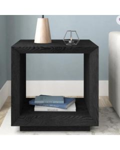 Table de Nuit - TBN-FBLZ-LM - MDF - Frêne Naturel 50×45×35 cm