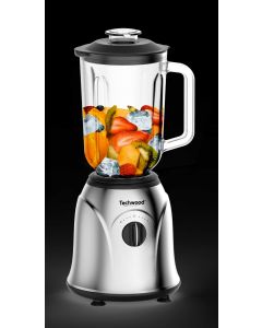 Blender Techwood TBLI-1060 - Inox - Bol en Verre 1,5L