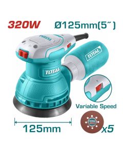 Ponceuse Excentrique Total 320W - Prix Tunisie | Arkan.tn