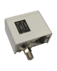 Pressostat réglable industrielle 1/4'' male -0.2 / 7.5 bar hecapo