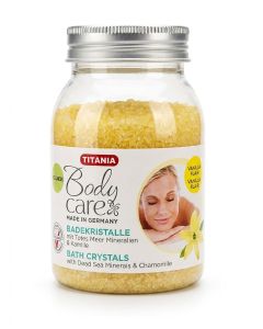 Titania Sels de Bain Parfum Vanille 500g - Détente & Bien-être