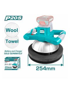 Ponceuse sans fil Total 20V - Prix Tunisie | Arkan.tn