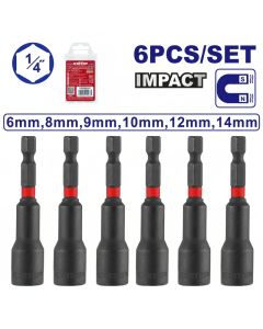 Tourne-écrous EMTOP EMNS65061 - 6-14 mm (lot 6)