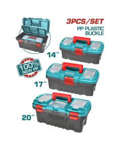 Kit de 3 Caisses à Outils Total - Prix Tunisie | Arkan.tn