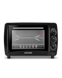 Four grille-pain 35L - Double vitre - Tournebroche - Noir
