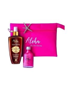 Trousse Sun Glow Set Pink Aloha - Prix Tunisie | Arkan.tn