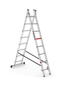 Échelle Duomax TSA65 Cagsan - 2x8 marches - Aluminium