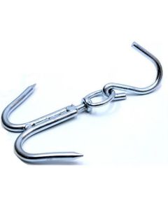 Crochet à Viande de Boucher - Double