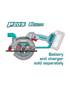 Scie Circulaire Total 20V 140mm - Prix Tunisie | Arkan.tn