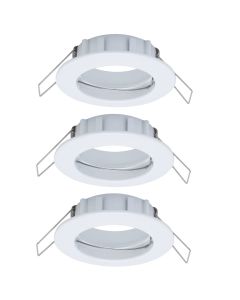 LOT 3 SPOT ROND BLANC FIXE MR16 PAULMANN