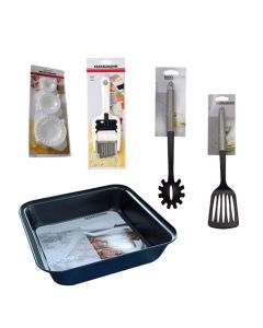 Pack lasagnes et pâtes Trancheur à fromage + set 3 moules + Spatule + Plat a lasagnes + Cuiller à spaghetti