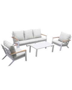 Salon de jardin Artie Jardin S18 - 5 places + 1 table basse