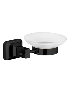 Porte-Savon Rond Noir Camero - Prix Tunisie | Arkan.tn