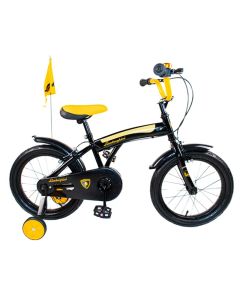 Vélo Enfant RODEO Lomborghini Pour Garçon 16'' - Noir&Jaune