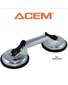 Ventouse double têtes avec corps en aluminium 80kg - ACEM